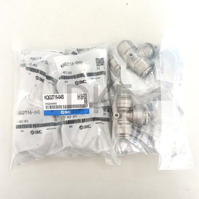 SMC KQG2T16-04S Một cảm ứng Pneumatic Tee Fitting nam ủi khuỷu tay SUS316