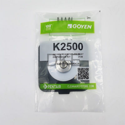 Goyen Nitrile Pulse Valve Diaphragm phụ kiện K2500 M1183 CA/RCA32 T * 0-0.8MPa