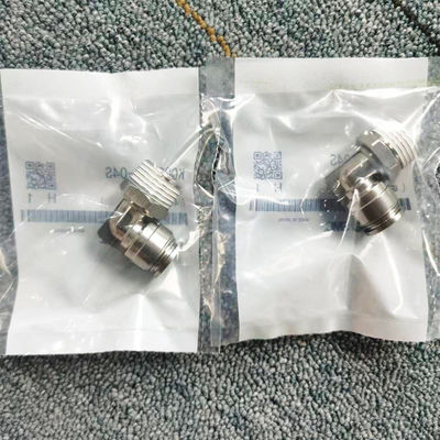 KQG2L12-04S SUS316 ống hình L kết nối thay đổi nhanh khí nén