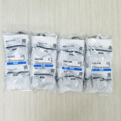 SMC L-Shaped Threaded Gas Pipe Joint KQG2L16-04S SS316 3 Mpa