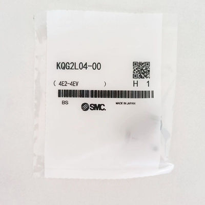 SMC KQG2L04-00 Phụ kiện khí nén một lần chạm OEM Cho ngành công nghiệp hàng không vũ trụ