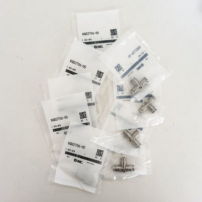 SMC KQG2T06-00 Khớp nối ẩm ướt Tee Fitting One Touch Tee Pipe Fitting