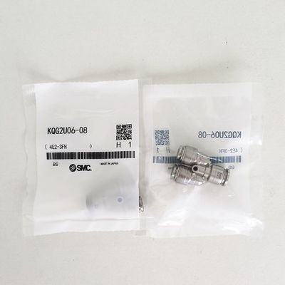 SMC KQG2U06-08 Thiết bị kết nối không khí nhanh trong SS316 Áp suất chống áp 3.0 MPa