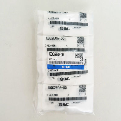 Phụng cắm nối ngăn chắn KQG2E06-00 SS316 Phụng cắm ống một lần chạm KQG Series