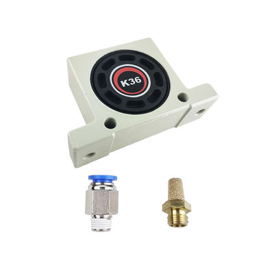 K36 Vibrator bóng chống gỉ Vibrator khí nén nhôm có tần số và lực ly tâm biến đổi