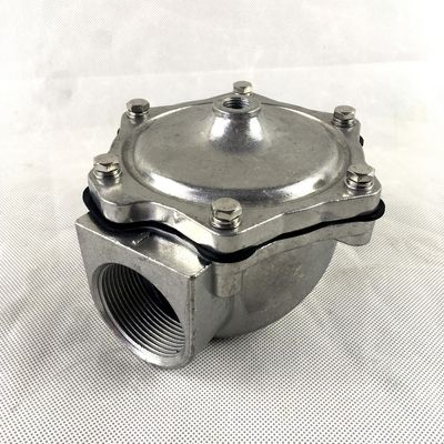 Kích thước đường ống G1 1/2 G353A045 ASCO Pulse Jet Valves cho 0-8 5 Bar kích thước lỗ 52 Threaded Body TPE/CR