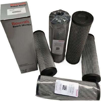 PH718-05 Các hộp mực lọc thủy lực áp suất Rexroth với phương tiện lọc sợi thủy tinh