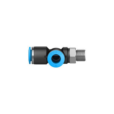 Festo QSTL-1/8-8 Phụ kiện khí áp thủy lực QSTL Series T Phụ kiện R 1/8 Nam đến 8 mm