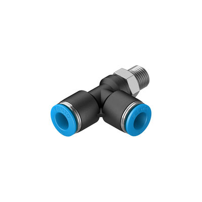 Festo QSTL-1/8-8 Phụ kiện khí áp thủy lực QSTL Series T Phụ kiện R 1/8 Nam đến 8 mm