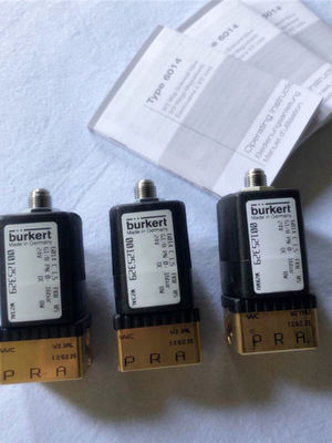 Burkert 00125329 3/2 Way Solenoid Valve 16 Bar 24v Thông thường đóng G1/8