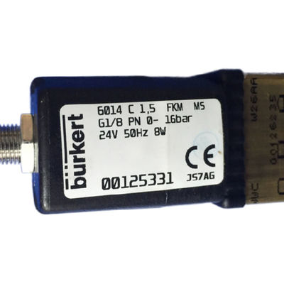 00125331 mới G1/8 van điện burkert 24vdc