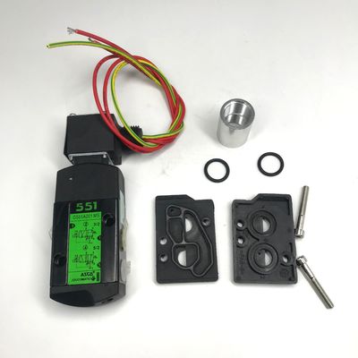 EFG551A001MS ASCO Series 551 Solenoid Valve Interface Spool Valve G 1/4 Đơn lẻ