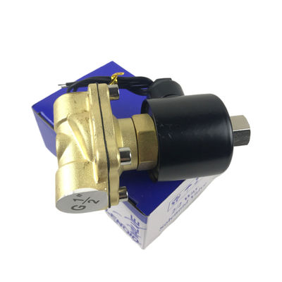 1 inch 2W200-25 Brass Electric Solenoid Valve Thường đóng NPT Nước Không khí Brass Solenoid Valve NC 2 Way
