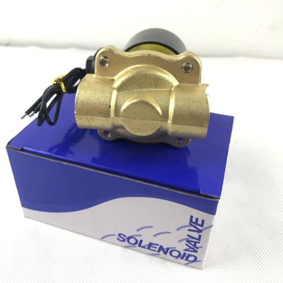 1 inch 2W200-25 Brass Electric Solenoid Valve Thường đóng NPT Nước Không khí Brass Solenoid Valve NC 2 Way