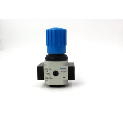 LR-1/4-D-MIDI 186451 LR-1/4-D-MIDI-MPA 8002368 FESTO Ventil điều chỉnh áp suất hợp kim kẽm với áp suất 0,5-12 bar Hệ thống điều chỉnh bộ lọc không khí nhỏ gọn với hiệu suất nâng cao