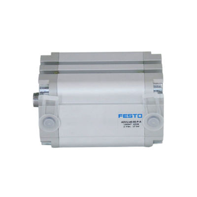 ADVU-80-20-P-A Port Piston Air Cylinder với áp suất làm việc từ 0,12 MPa đến 1 MPa