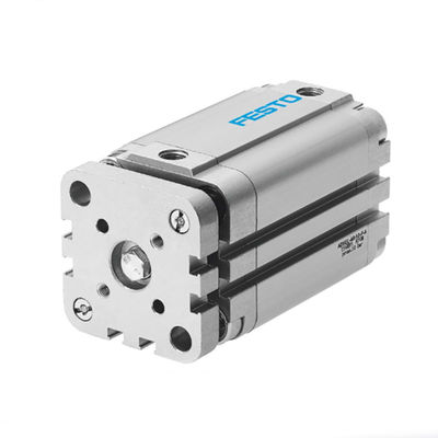 ADVUL-50-80-P-A Pneumatic Cylinder với thùng nhôm và đầu thanh dây đai nam