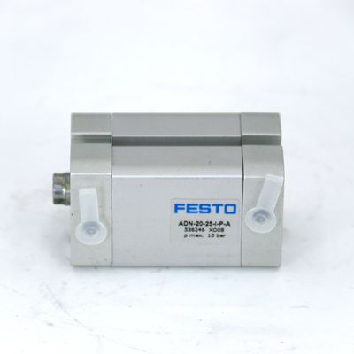 ADN-12-30-A-P-A 30mm Stroke Pneumatic Cylinder với piston và piston rod
