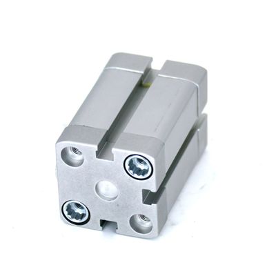 ADN-16-15-A-P-A 536221 Gắn gọn hoạt động đôi khí nén xi lanh nhịp 15mm nhôm piston rod trọng lượng thắt nam