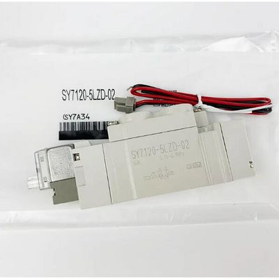 SY7120-5LZD-02 SMC Cổng van điện tử kích thước 1/4 2 vị trí đơn DC24V