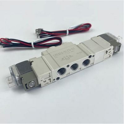 SMC SY5320-6LZD-C8 DC12V Solenoid Valve One-Touch Fitting 3 Position Closed Center Port Size ø8