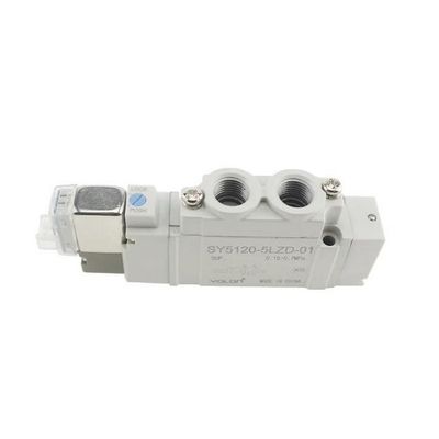 SMC Solenoid Valve SY5320-5LZD-C6 DC12V Một-Touch Fitting Port Size ø6 3 Position Closed Center