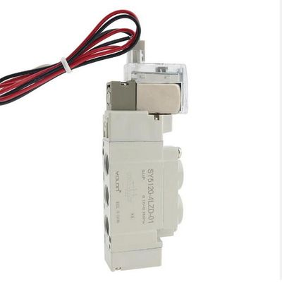 SMC Solenoid Valve SY5320-5LZD-C6 DC12V Một-Touch Fitting Port Size ø6 3 Position Closed Center