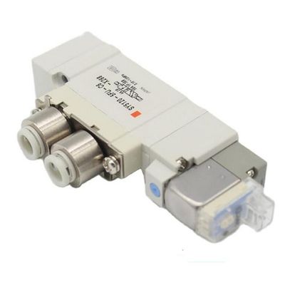 SMC Solenoid Valve SY5220-6LZD-C8 2 Vị trí cổng gắn hai một cảm ứng kích thước ø8 DC12V