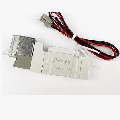 SMC Solenoid Valve SY5220-5LZD-C8 2 Vị trí cổng nối hai lần một lần kích thước ø8 DC24V