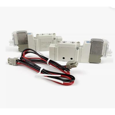 SMC Solenoid Valve SY5220-5LZD-C8 2 Vị trí cổng nối hai lần một lần kích thước ø8 DC24V