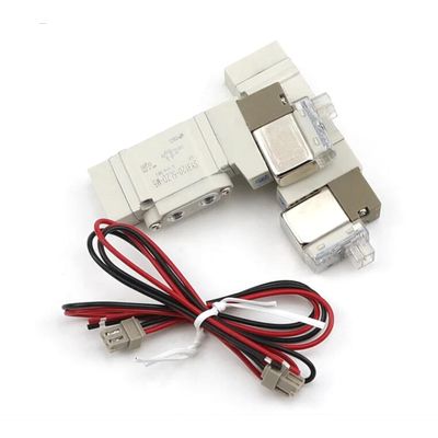 SY5220-6LZD-C4 Ống phun điện tử SMC 2 vị trí DC12V đôi kích thước cổng một lần chạm
