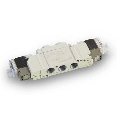 SMC SY5120-5LZD-C8 2 Vị trí Thiết bị một lần chạm ø8 Van điện tử khí DC24V