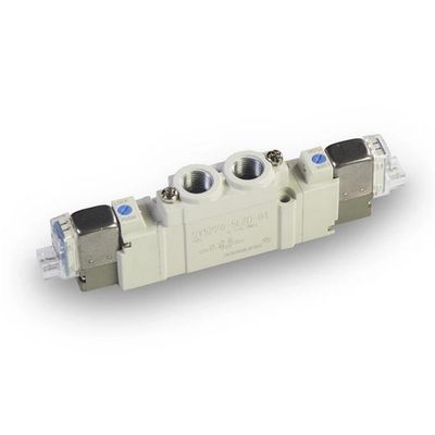 SMC SY5120-6LZD-C8 2 Vị trí Đẹp một lần chạm Ø8 Pneumatic Solenoid Valve DC12V