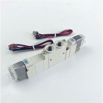 SMC SY5120-6LZD-C8 2 Vị trí Đẹp một lần chạm Ø8 Pneumatic Solenoid Valve DC12V