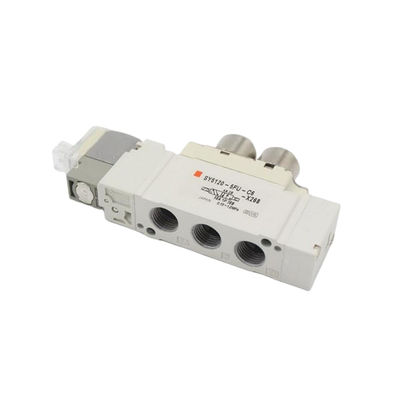 Van điện tử SY5120-5LZD-C4 SMC Một cảm ứng kích thước cổng gắn Ø4 DC24V 2 vị trí đơn