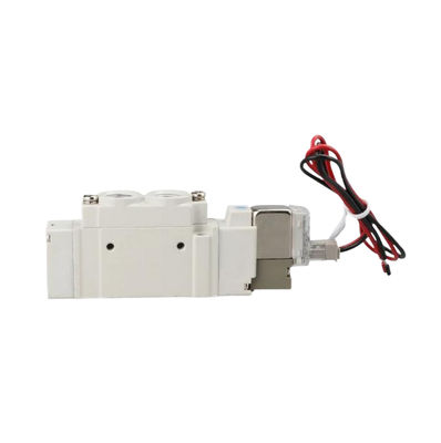 Kích thước cổng Ø6 SY3420-6LZD-C6 SMC Pneumatic Solenoid Valve3 Position Exhaust Center DC12V