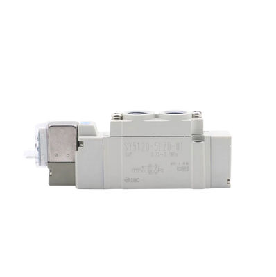 Kích thước cổng Ø6 SY3420-6LZD-C6 SMC Pneumatic Solenoid Valve3 Position Exhaust Center DC12V