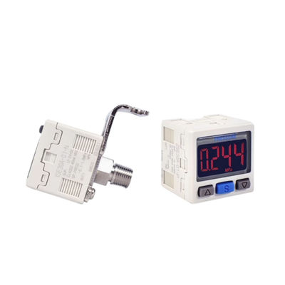 SMC ZSE30AF-01-B Digital Pressure Switch Compound Pressure R1/8 2-Colour Display PNP Open Collector 2 Outputs (Thiết bị chuyển đổi áp suất kỹ thuật số)