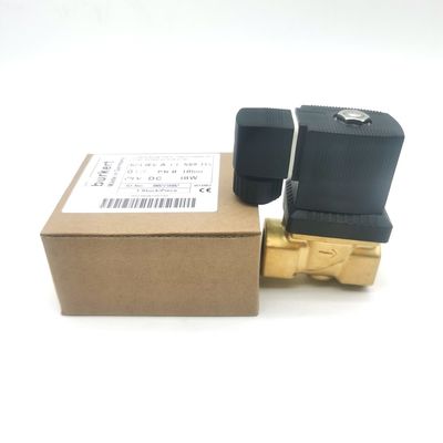 Burkert 00221654 6213 Loại G1/2 2/2 Khóa bình thường 1.3 lỗ dòng chảy, EPDM niêm phong -30 ~ + 90 ° C Cơ quan van đồng DC24V 8W 0-10bar