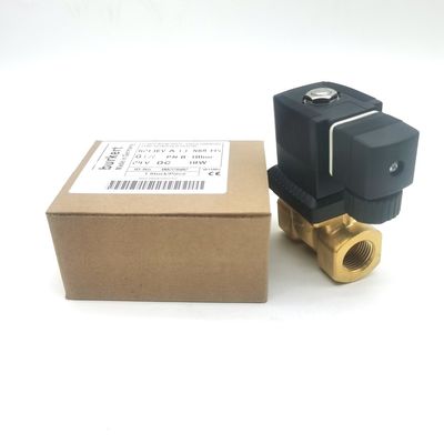 Burkert 00221654 6213 Loại G1/2 2/2 Khóa bình thường 1.3 lỗ dòng chảy, EPDM niêm phong -30 ~ + 90 ° C Cơ quan van đồng DC24V 8W 0-10bar