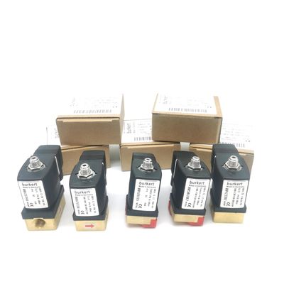 Burkert 00125341 6014C van điện cực đóng bình thường G1/8 2.5 lỗ dòng chảy DC24V AC24V AC220V
