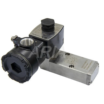 Năng lượng cao áp suất thép không gỉ Norgren Solenoid Valve cho công nghiệp hạng nặng điều khiển không khí ở 2.5-8 bar