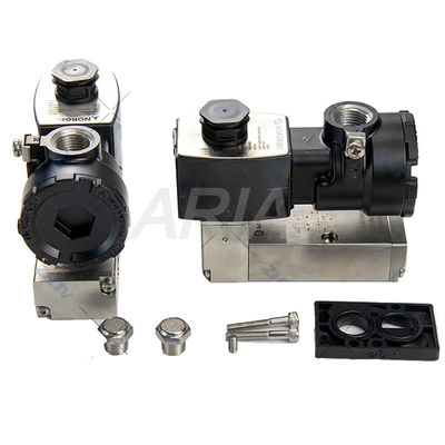 Năng lượng cao áp suất thép không gỉ Norgren Solenoid Valve cho công nghiệp hạng nặng điều khiển không khí ở 2.5-8 bar