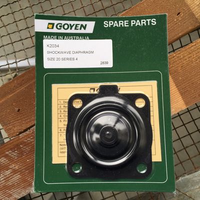 Bộ bảo trì Goyen RCAC20 loại K2034 Series T4, ST4, DD4, FS4 Vật liệu nitrile được đánh giá cao nhất
