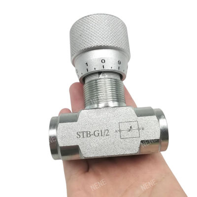 Van đẩy STB-G1/2 Van kiểm soát dòng chảy kháng áp suất cao STB Van đẩy thủy lực