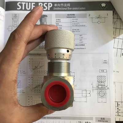 Van đẩy chính xác với quy mô STB-G1/4 STB-G3/8 STB-G3/4 STB-G1 Van đẩy thủy lực