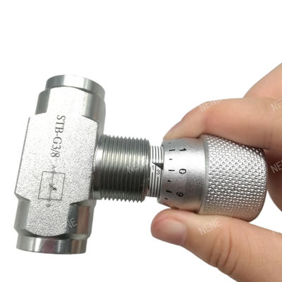 STB-G1 Oil Cylinder Speed Control Valve Valve Flow Control Valve Hydraulic Throttle Valve Ventil kiểm soát dòng chảy