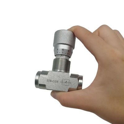 Van điều khiển thủy lực bền STB-G3/8 45 đến 2000 Ssu 6 đến 420 CSt