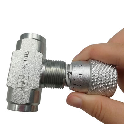 Van điều khiển thủy lực bền STB-G3/8 45 đến 2000 Ssu 6 đến 420 CSt