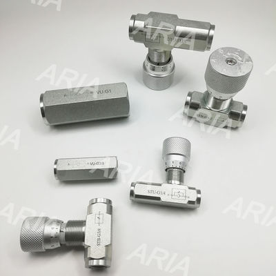 VU-G1/4 van một chiều van kiểm soát thủy lực loại ống van thủy lực một chiều